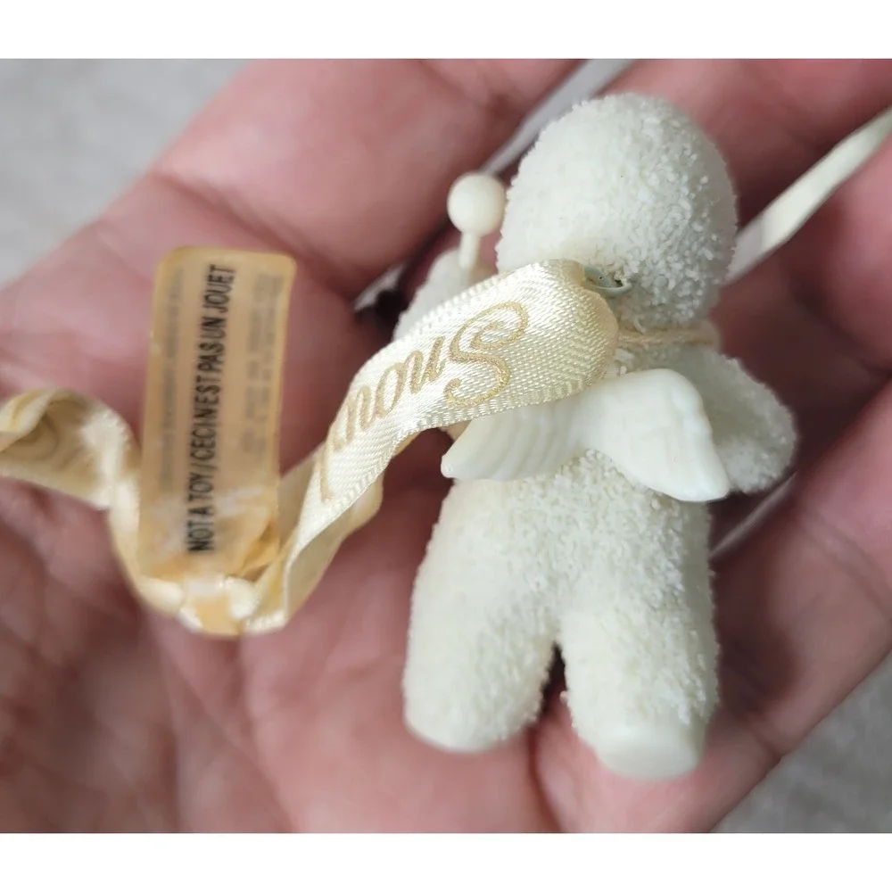 Dept 56 Snowbabies Ornaments Baby In My Stocking 2002 Holiday Drummer Set of 2